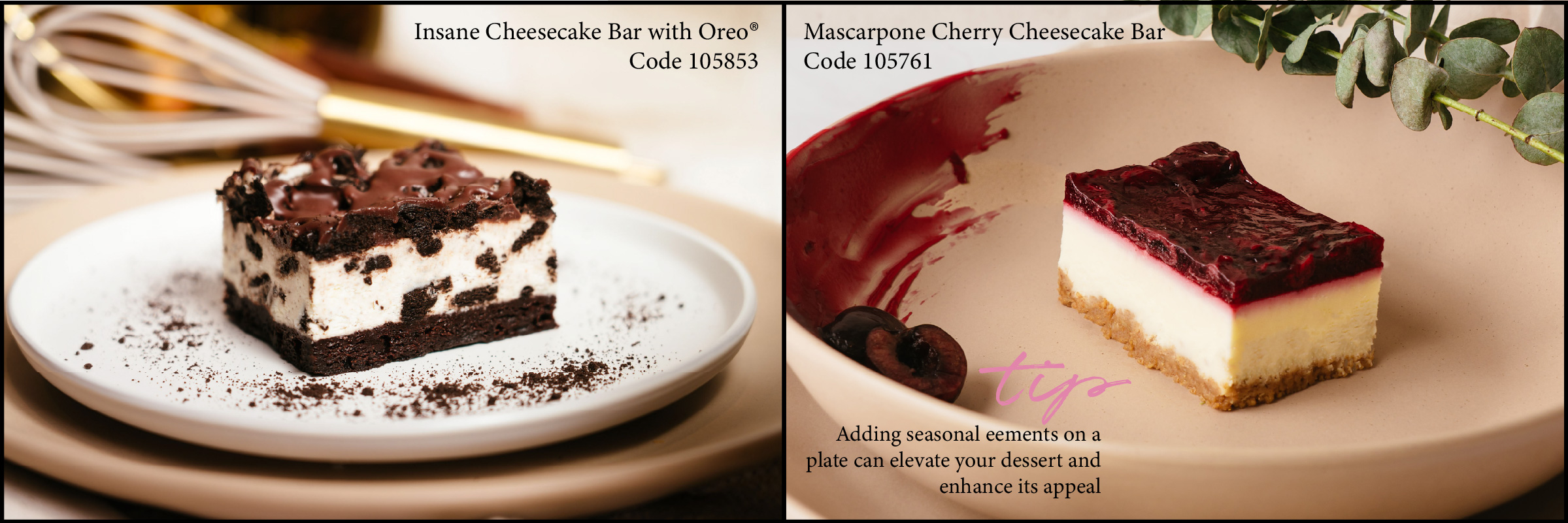 cost effective Desserts for restaurant seasonal menu, restaurant seasonal desserts for foodservice
